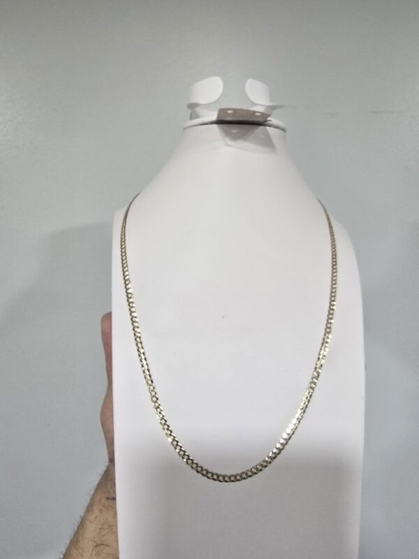Solid Shine Cut 14 K 3.5mm