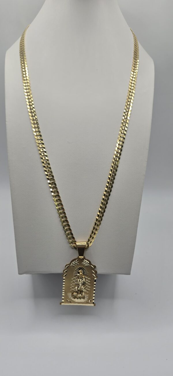 Solid Corte Brillo 6mmx26L 10K San Lazaro