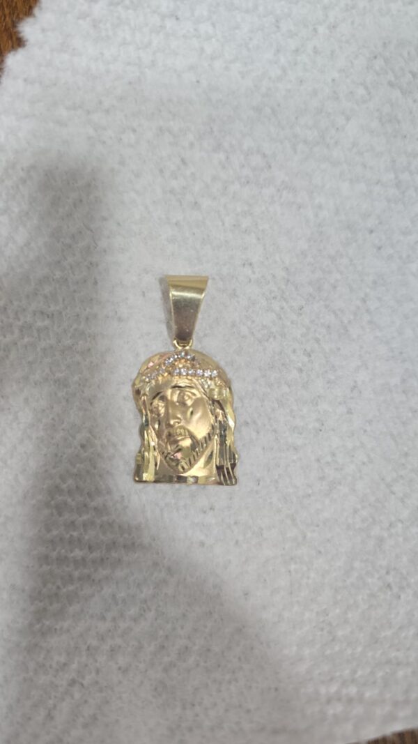 Dije Cristo Solid 10K