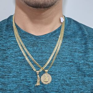 Solid Corte Brillo par San Lazaro, Virgen 5mmx22