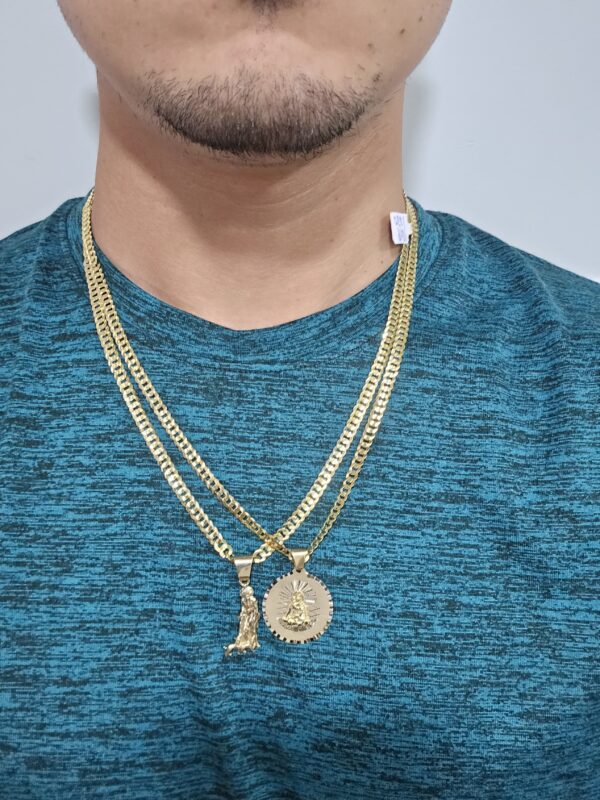 Solid Corte Brillo par San Lazaro, Virgen 5mmx22