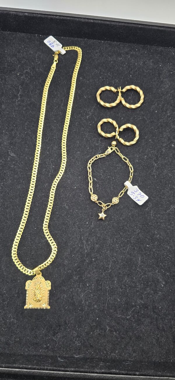 Solid 5mmx22+ Manilla clip + 2par argollas