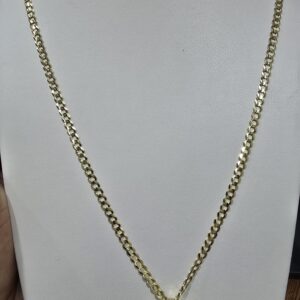Solid Corte Brillo 4mmx22 10K