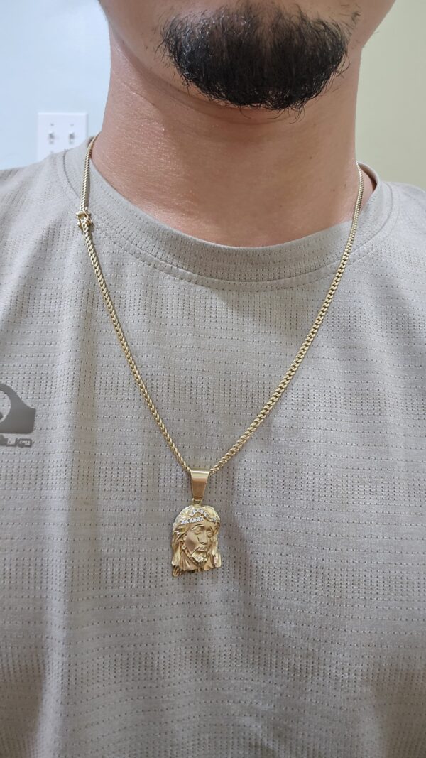 Cuban Link 3mmx24 10K Cristo