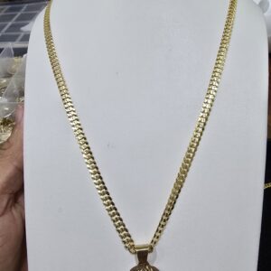Solid Corte Brillo 5mmx22 10K