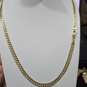 Solid Corte Brillo 6mmx22 10K