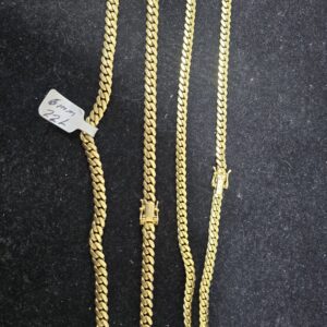 Cuban Link 5mmx20L 10K 6mmx22L 10K