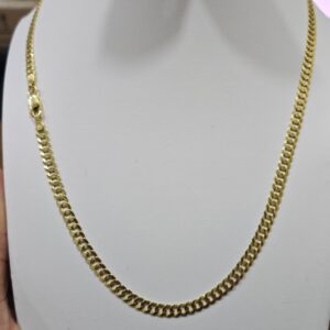 Solid Corte Brillo 8mmx22 10K