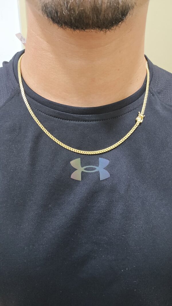 Cuban link 3mmx20L 10K