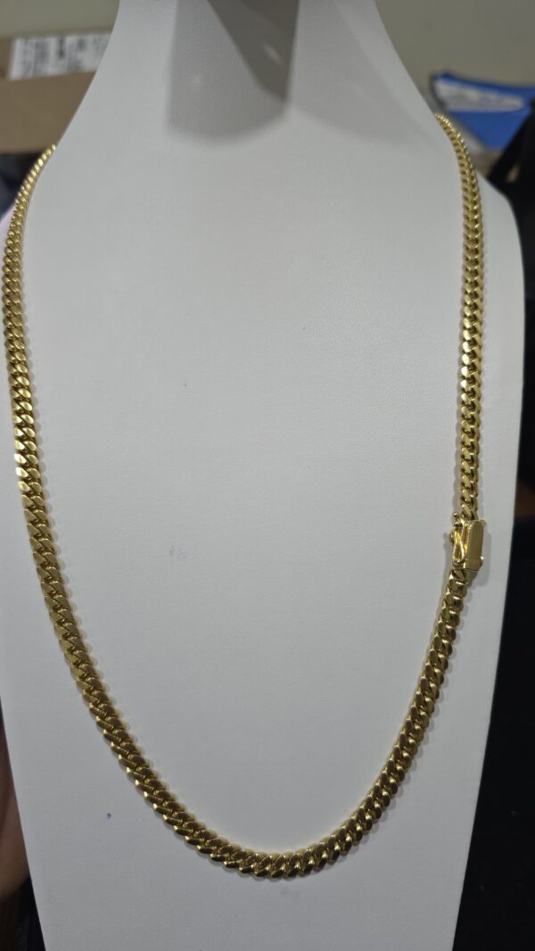 Cuban Link Solida 5.5mmx24L 10K