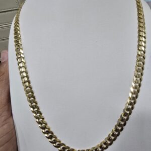 Solid Corte Brillo 7mmx22 10K