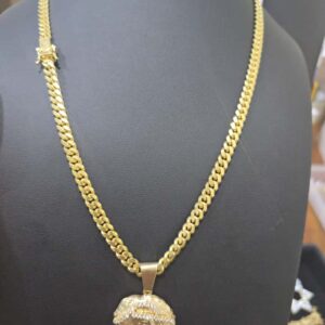 Cuban Link 6mmx22 10K Cristo 10K