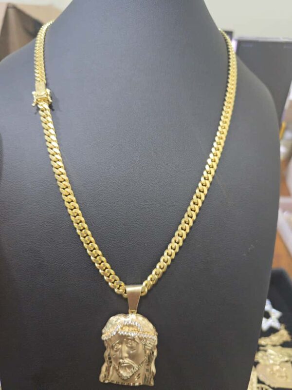 Cuban Link 6mmx22 10K Cristo 10K