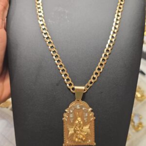 Solid Shine Cut 7mmx23.7L 10K San Lazaro 10K