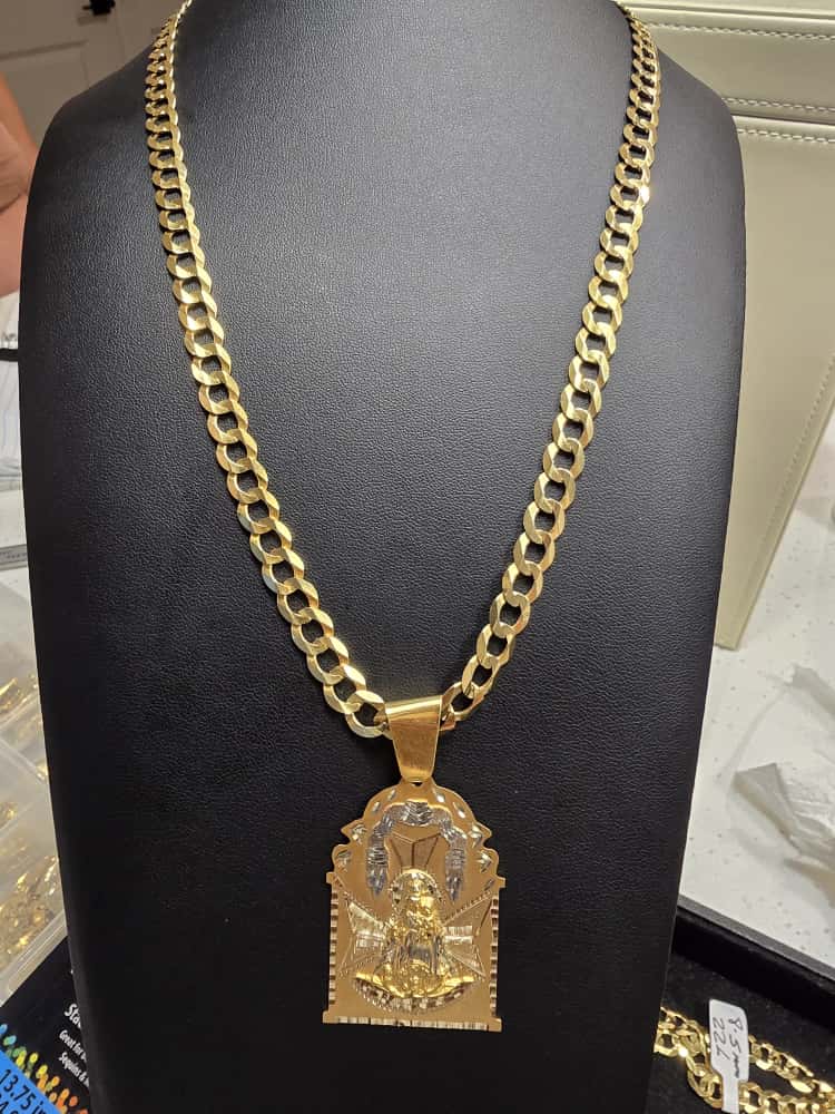 Solid Shine Cut 8mmx22 10K