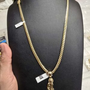 Cuban Link 5mmx24 10K San Lazaro 10K