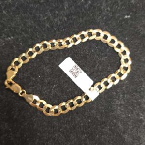 solid shine cut 7mmx8L 10K