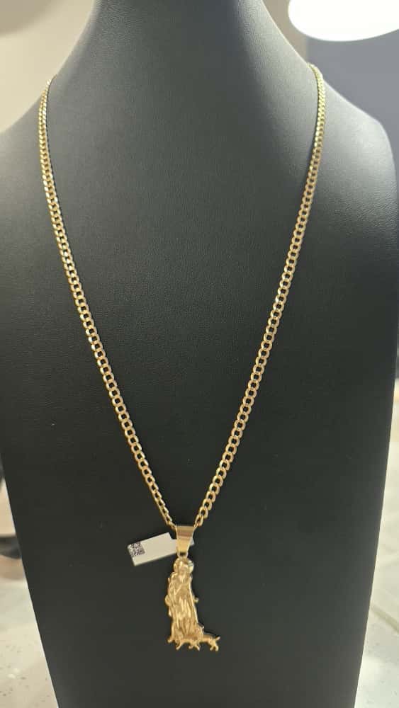 Solid Shine Cut 4mmx24 10K