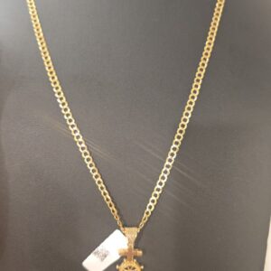 Solid Shine Cut 4mmx22 10K