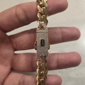 Monaco Chain 9mmx8L 10K