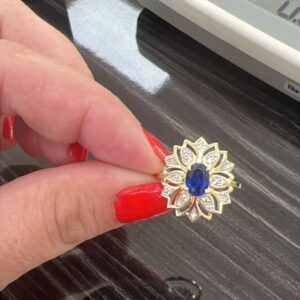 Women Ring 10K Size10