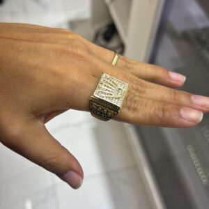 Set ring and earring 10k