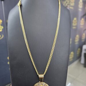 Solid Cuban Link 4mmx22 10K