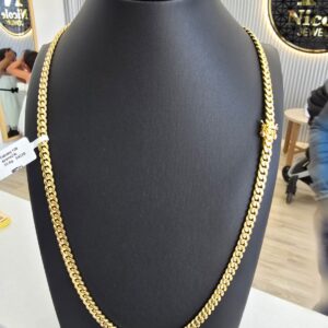 Solid Cuban Link 6mmx24 10K Cruise 10K