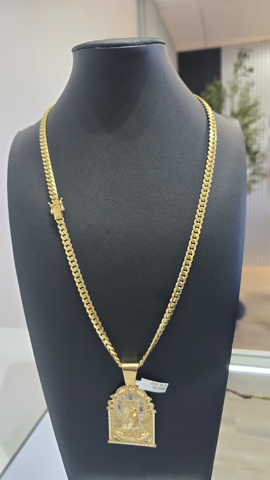 Solid Cuban Link 6mmx24 10K