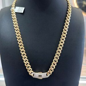 Monaco Chain 10K 9.3mmx20