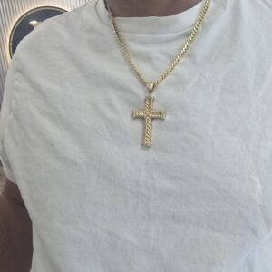 Cuban Link Solida 10K 6mmx24