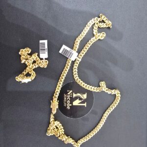 Set Cuban Link 6mmx24+ Bracelet