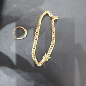 Set Ring And Bracelet 10K