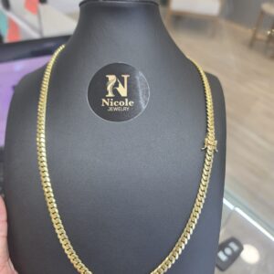 Solid Cuban Link 6mmx24 10K