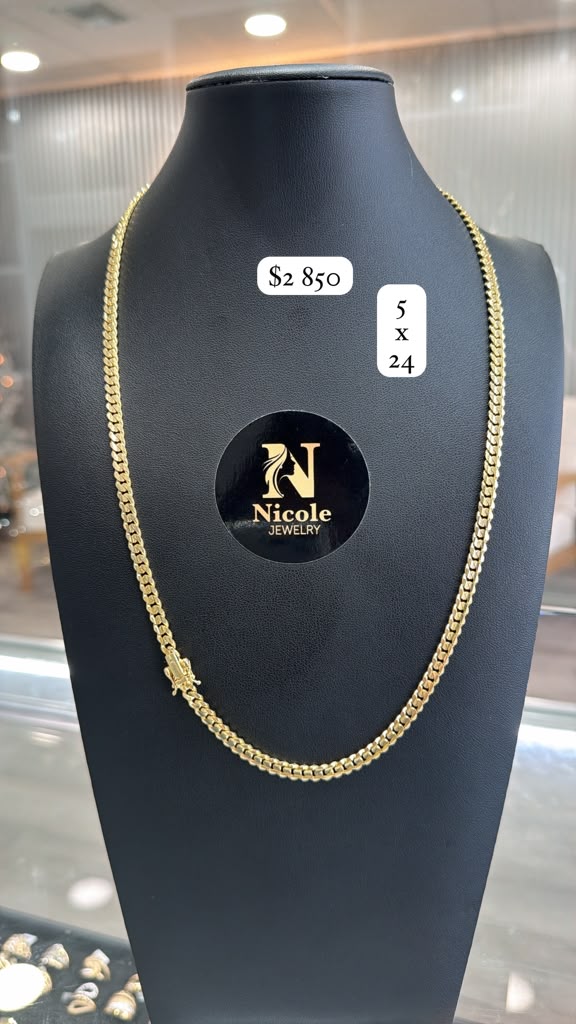 Cuban Link 4mx24 10K